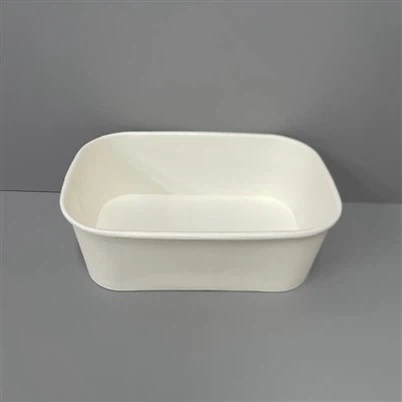 1000ml Rectangle Paper Bowls Dawb